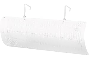 Gralara Deflettore del Condizionatore d'Aria Deflettore del Flusso del Direzione del Universale Angolo del Deflettore Raffreddato Famiglia Regolab