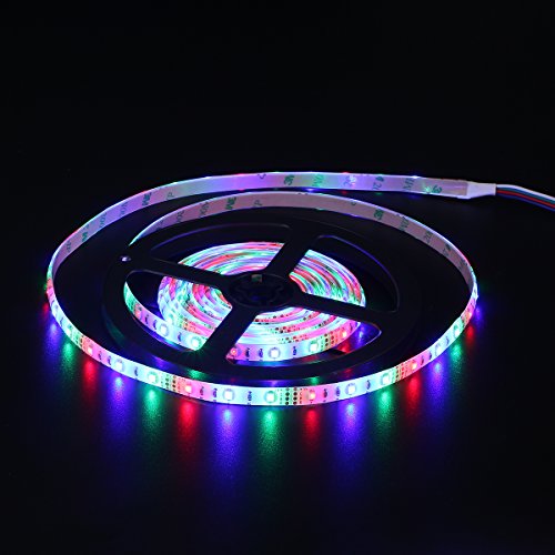 Preisvergleich Produktbild LEDMOMO LED Lichtleiste USB Powered Wasserdichte LED-Streifen Hintergrundbeleuchtung Dekoration mit Mini 3 Schlüssel 1M