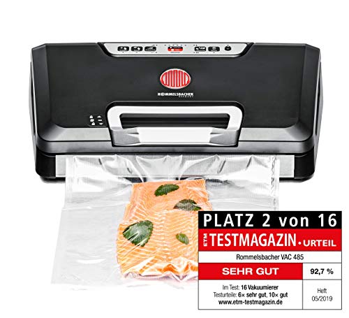 Preisvergleich Produktbild Rommelsbacher Vakuumierer VAC 485 schwarz / silber (Generalüberholt)