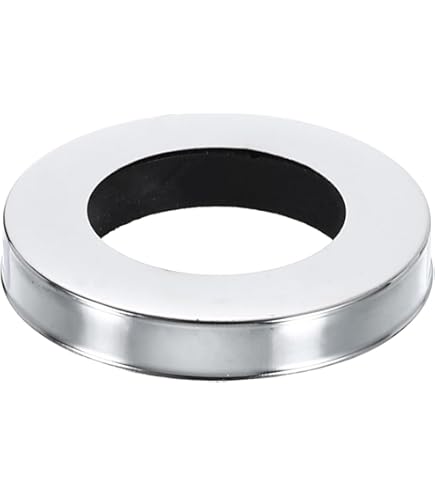 QUARKZMAN Wasserhahn-Basisring, 41x21x8mm (OD x ID) Edelstahl-Überzug