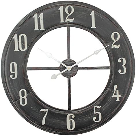 Extra Extra Large Retro Shabby Chic Wall Clock - 68cm (26"+) Diameter - A091