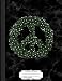 Produktbild Christmas Peace Wreath Composition Notebook: College Ruled 9¾ x 7½ 100 Sheets 200 Pages For Writing