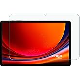 Engo Samsung Galaxy Tab S9 Plus 12.4 İn&ccedil; İle Uyumlu Ekran Koruyucu 9H Temperli Kırılmaz Esnek Nano Cam, &Ccedil;izilmeye Ve Darbeye 