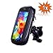 Produktbild Do!LED 360° Universal Smartphone Handy Navi Fahrradhalterung Halter Halterung mit Wasserdichter Schutzhülle Tasche Fahrrad Motorrad Mountainbike Lenker (S)