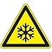 Produktbild LEMAX® Warnschild Warnung vor niedr.Temperatur/Frost,ASR/ISO,Folie,selbstkl.,SL 200mm