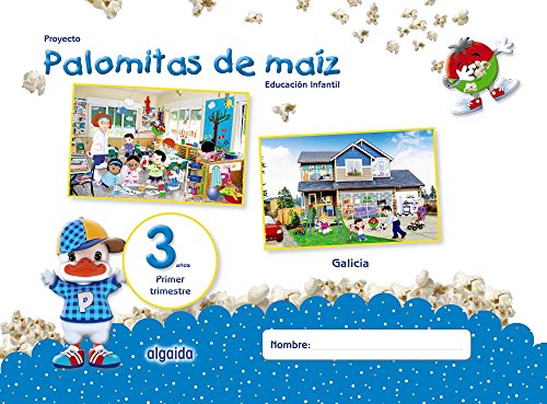 Proyecto Palomitas de Maíz Educación Infantil 3 Años Primer Trimestre, Incluye DVD