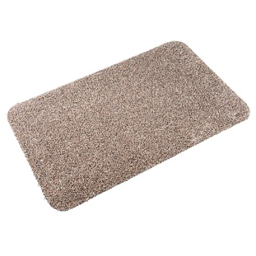 casa pura® Eingangsmatte aus 100% Baumwolle | hohe Schmutz- und Feuchtigkeitsaufnahme | beige – meliert | 40x60cm - 5