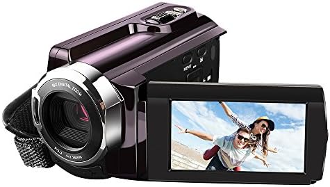 Video Camera,5053str Video Recorder FHD 24MP Wifi Camcorder With 3.0" LCD Touch Screen 270 Degree Rotation 16X Digital Zoom Night Vision And Rechargeable Batteries For Indoor and Outdoor Use