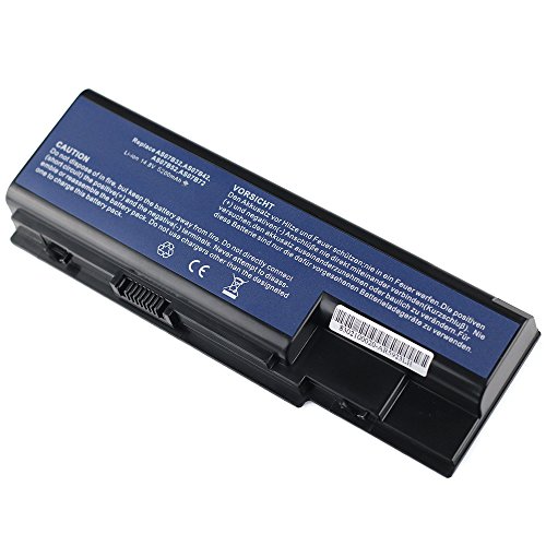 8 Cell 14.8v 5200mAh Notebook laptop Akku für Acer Aspire 7520 7520G, 7530 7530G, 7535G, 7540 7540G, 7720 7720G, 7730 7730G, 7735 7735Z 7735ZG, 7736G 7736Z, 7738G, 7740, 7740G, 8530, 8730 8730G 8730ZG - 5