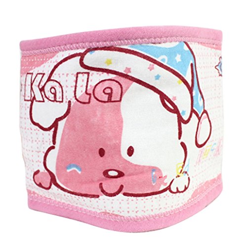 DEHANG Baby Infant Double layer Cotton Adjustbale Umbilical Cord belly Band Care Hernia Truss - Pink