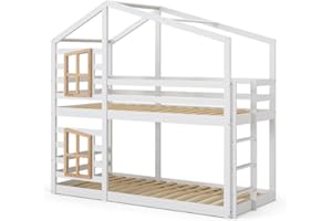 VitaliSpa Bunk bed Maja, White, 90x200 cm
