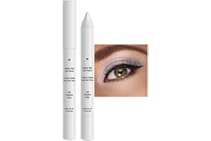 Matitone Ombretto Occhi,Lucoss Matita Shimmer Luccicare Glitter Matite Eye Shadow Stick Trucco Ombretto Stick Bianco/Nero/Marrone/Oro/Rosa/Blu/Rosso