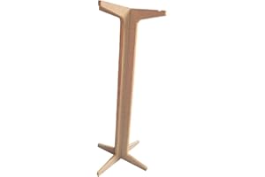 Luwecf Support En Bois pour Carillons et Gongs, Parfait pour La Méditation, Style A