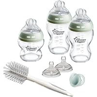 Lot De 6 Biberons Tommee Tippee Anti-Colique 260ml - Tétine Naturelle - Stérilisation Micro-ondes