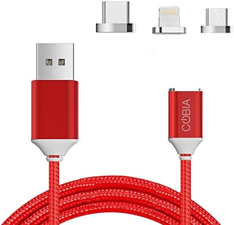 COBIA MAG 1 Magnetic Charging and Data Transfer Cable TYPE-C (Red)