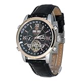 Constantin Durmont Herren-Armbanduhr Calendar Analog Automatik CD-CALE-AT-LT-STRG-BK