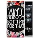 Produktbild Zanasta Designs Schutzhülle Sony Xperia Z5 Hülle Case Slim Cover mit Motiv Nobody Got Time