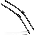 RAINTOK 24" 19" Windshield Wiper Blades Replacement for Volkswagen VW Jetta 2011-2019 Passat 2012-2018 CC 2013-2017 Original Factory Quality Front Wipers Blade Set for My Car - (Pack of 2)