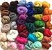 Produktbild 40 Farbe Pack von Merino Wolle Tops für Nadel/Nassfilzen ca. 120 GMS