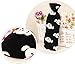 Stylish Washable Rectangular Hot Water Bottle With Cover 1 L -01