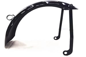 AUSMILA Für Yamaha Dragstar 400 650 Motorrad-Schutzblech, Schwarz