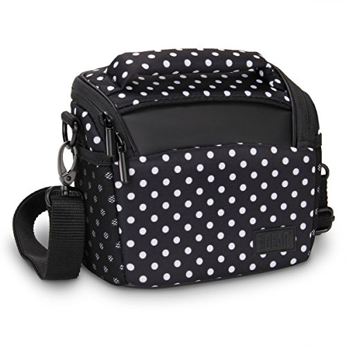 Funda Estuche Bolsa Protectora de Neopreno por USA Gear| para Cámara de Fotos Compacta, Bridge, Hibrida y Evil Mirrorless, Sony, Canon Powershot, Olympus, Panasonic Lumix, Nikon y Otras