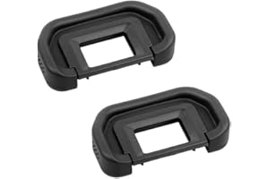 HomyWord 2 PCS Eyepiece/Eye cup/Viewfinder For Canon EOS 50D 40D 30D 20D 10D 5D Mark II 5D 5DM2 5D2 20Da 60D 6D 6D Mark II 80D 70D 60Da D60 D30 66D 300D 88D Replace Canon EB