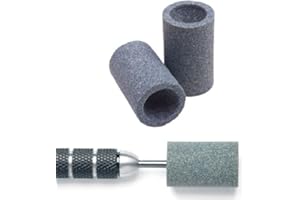 THOR-DARTS Schleifer für Dartpfeilspitzen, rund – 2er-Pack