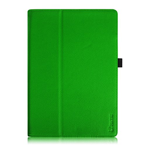 Fintie Odys Winpad 12 Hülle Case – Slim Fit Folio Premium Kunstleder Tastatur Ständer Schutzhülle Cover Tasche für Odys Winpad 12 / Odys Evolution 12 – 2in1 11,6 Zoll (29,5 cm) Convertible Tablet-PC, Grün - 3