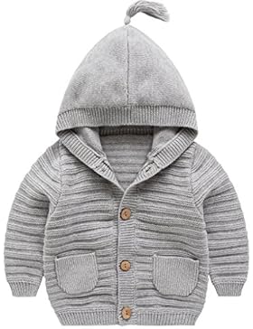 Vine Kinder Jungen und Mädchen Strickjacke Strickjanker mit Knopfleiste