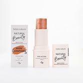 Bade Natural Highlighter & Far & Dudak Renklendirici &Ccedil;ok Ama&ccedil;lı Stick More Champagne 01%100 Doğal