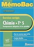 Image de MEMO ENTRAINEMENT CHIMIE TERM S    (Ancienne Edition)