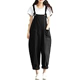 plus size linen dungarees uk