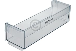 EVENDIX Compartimento de almacenamiento compatible con Siemens 11000440 - Soporte para botellas (435 x 100 mm, para puerta de frigorífico)