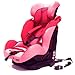 NEW iSAFE Comfy Padded CARSEAT CAR SEAT IN ECLIPSE PINK GROUP 1 - 9months - 4 years