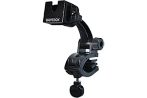 UAYESOK Supports de Talkie-walkie pour Voiture Tableau de Bord, Radio & Haut-Parleur & Micro pour Radio Mobile, avec à Clipser Porte, pour Baofeng, Kenwood, Motorola, Quansheng Radio Bidirectionnelle