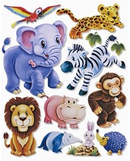 Stickerkoenig Wandtattoo 3d Sticker Wandsticker Kinderzimmer Afrika Tiere Ii 502 Giraffe Lowe Elefant Zebra Uvm Deko Auch Fur Fenster Schranke Turen Etc Auf Bogen Amazon De Kuche Haushalt