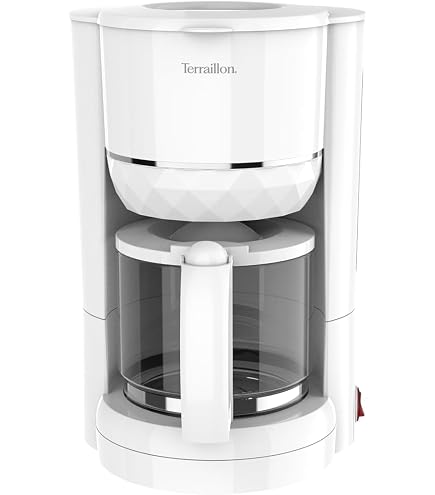 JATA JECA1752 - Cafetera de Goteo Eléctrica 8 Tazas, Jarra de Cristal 750 ml, Filtro Permanente con Cuchara Dosificadora, Placa Calefactora, Apagado Automático, 650 W
