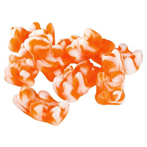 Deine Naschbox - Fruchtgummi Orange-Creme-Bärchen - 1kg Box Deine Naschbox - Fruchtgummi Orange-Creme-Bärchen - 1kg Box