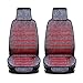 Produktbild 1 Paar Auto Beheiztes Sitzkissen Beheizte Sitzbezüge Beheiztes Polster Kissen Sitzheizung 24V / 12V Vordersitz Winterwärmer Polsterung Fit für Auto Home Office Stuhl-Sicherheitsupgrade für 2019 (Blau)