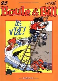 jaquette livre Boule et Bill, tome 25 : V'la Boule et Bill
