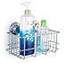 Produktbild SANNO Dusche Super Starke Saugnäpfe Badezimmer Caddy Wandregale Küche Aufbewahrung Holder-rustproof, Edelstahl Stahl, Silber, tief Korb