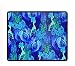 Produktbild Police SWAT Wort Maus Pad, Gorgeous Farbe Bedruckt Mauspad Rutschfeste Gummi-Maus Pad Gaming Maus Pad, Peacock Bird, Einheitsgröße