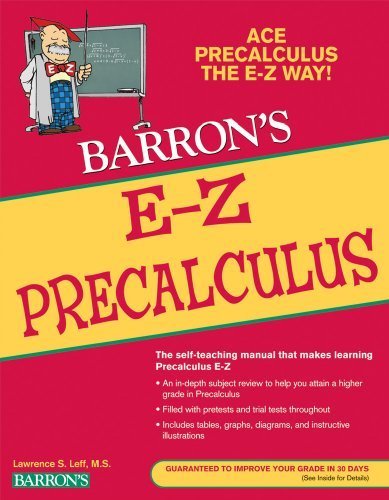 Barron's E-Z Precalculus by Lawrence S. Leff (2010-04-01)