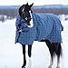 Produktbild Horseware Rhino Plus Medium Turnout Rug 6-0" Charcoal/Light Purple & Charcoal