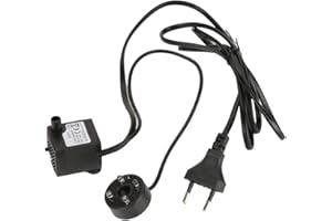 YUYTE 2W Pompa ad Acqua sommergibile Ultra-silenziosa con Serbatoio per acquari con Luce a LED(01)