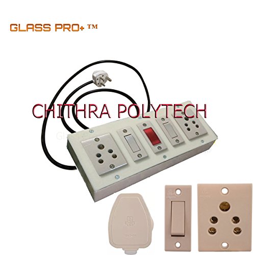 Buy Glass Pro+ High End Extension Cord 3 Core with 2 Individual