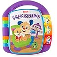 Fisher-Price Ríe y Aprende Libro Interactivo de Aprendizaje Cancionero, Juguete con Luces y Sonidos para bebé +6 Meses, versi
