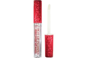 BF BEAUTY FOREVER Beauty Forever Hot Lip Plumper, Plumping Lip Gloss, High Shine Lip Gloss, Non Sticky, Clear, 3mls, Pack of (1)