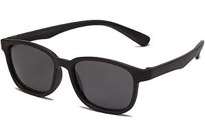 LONG KEEPER Gafas de sol Retro Polarizadas Clásicas para Bebés, Niños pequeños, Niños y Niñas de LongKeeper